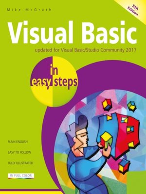cover image of Visual Basic in easy steps